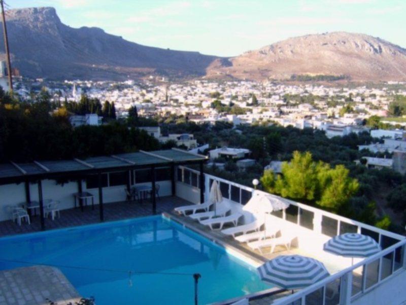 Anagros Hotel Archangelos  Bagian luar foto